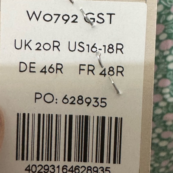 Boden Floral Tiered Maxi Dress Size 16/18 - Picture 8 of 8